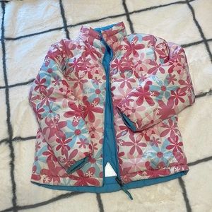 Girls reversible ll bean jacket